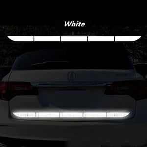 Accesorios para automóviles con cinta reflectante de advertencia trasera automática