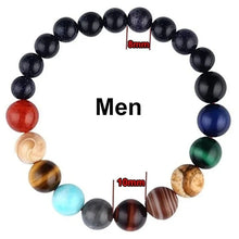 Load image into Gallery viewer, Eight Planets Natural Stone Bracelet
