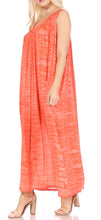 Charger l&#39;image dans la galerie, Woman wearing Adele sequin embroidered scoop neck sleeveless dress, lightweight rayon cover up, perfect for summer, size 0-4X.
