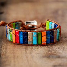 Cargar imagen en el visor de la galería, Leather Wrap Bracelet
