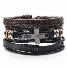 Charger l&#39;image dans la galerie, Leather Bracelets Men Bangles
