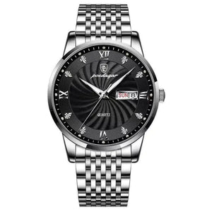 Montre en acier inoxydable pour hommes