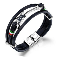 Load image into Gallery viewer, Casual Braided Leather Bracelets - Vegan leather - Imported
