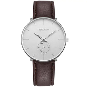 Reloj con correa de malla inoxidable