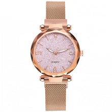 Charger l&#39;image dans la galerie, Montre femme en or rose
