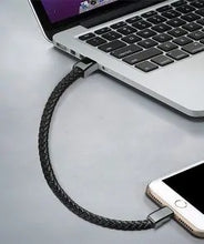 Cargar imagen en el visor de la galería, USB Leather Charging Braided Bracelets
