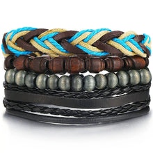 Cargar imagen en el visor de la galería, Multilayer Leather Bracelet
