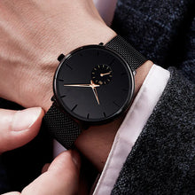 Charger l&#39;image dans la galerie, Montre à bracelet en maille inoxydable
