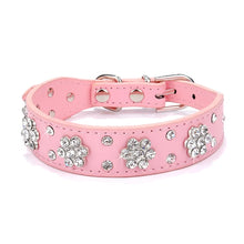 Load image into Gallery viewer, Puppy Cat Collars Adjustable Leather Bowknot
