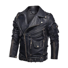 Load image into Gallery viewer, Mens Vegan leather Jacket - Imported
