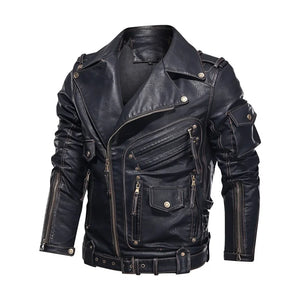 Mens Vegan leather Jacket - Imported