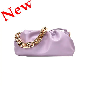 Soft Leather Women's Cloud Bag