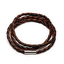 Load image into Gallery viewer, Colorful Fashion PU Braided Leather Bracelet - Vegan leather - Imported
