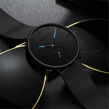 Charger l&#39;image dans la galerie, Montre à bracelet en maille inoxydable
