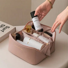 Load image into Gallery viewer, High-Capacity Leather Cosmetic Organizer
