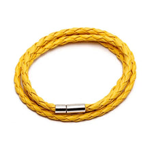 Load image into Gallery viewer, Colorful Fashion PU Braided Leather Bracelet - Vegan leather - Imported
