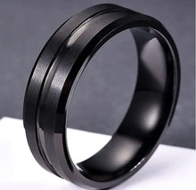 Cargar imagen en el visor de la galería, Tungsten Wedding Band Ring
