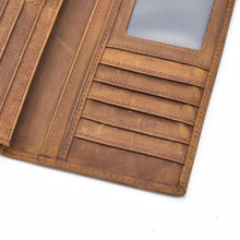 Load image into Gallery viewer, The Pathfinder Bifold Wallet | Genuine Leather Pocket Book
