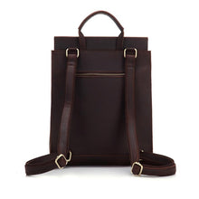 Load image into Gallery viewer, The Gyda Backpack | Vintage Leather Travel Backpack
