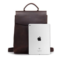 Load image into Gallery viewer, The Gyda Backpack | Vintage Leather Travel Backpack
