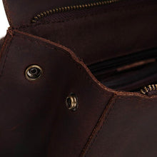 Load image into Gallery viewer, The Gyda Backpack | Vintage Leather Travel Backpack
