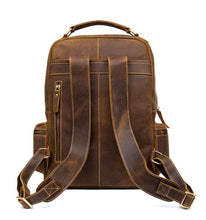 Load image into Gallery viewer, The Langley Backpack | Genuine Vintage Leather Backpack
