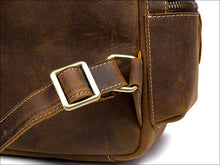 Load image into Gallery viewer, The Langley Backpack | Genuine Vintage Leather Backpack
