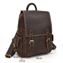 Load image into Gallery viewer, The Freja Backpack | Handcrafted Leather Backpack
