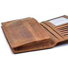 Load image into Gallery viewer, The Pathfinder Bifold Wallet | Genuine Leather Pocket Book
