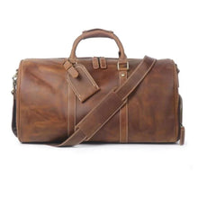 Load image into Gallery viewer, The Dagny Weekender | Large Leather Duffle Bag
