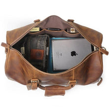 Load image into Gallery viewer, The Dagny Weekender | Large Leather Duffle Bag
