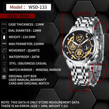 Load image into Gallery viewer, Men&#39;s Stainless Steel Watch
