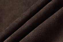 Load image into Gallery viewer, Close-up of REED sheepskin leather hide in brown with soft, durable texture, ideal for crafting luxury art pieces. Size: 7 to 10 SF.
