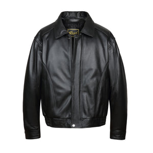Leather Bomber Jacket REED Men's American Style