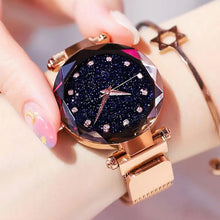 Charger l&#39;image dans la galerie, Montre de luxe en diamant pour femme
