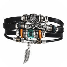 Load image into Gallery viewer, Multilayer Leather Bracelet
