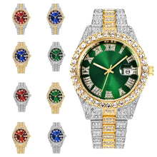 Load image into Gallery viewer, Diamond Roman Wrist Watch
