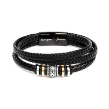 Load image into Gallery viewer, Braided Leather Bracelet Jewelry Gift - Vegan leather - Imported
