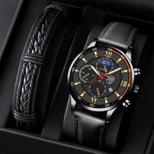 Cargar imagen en el visor de la galería, Men&#39;s Casual Leather Watch
