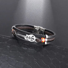 Load image into Gallery viewer, Classic Hand Woven Multi-Layered Leather Bracelet - Vegan leather - Imported
