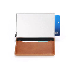 Load image into Gallery viewer, Hold - Anti-Theft Leather Wallet with RFID/NFC Protection - Vegan leather - Imported
