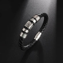 Load image into Gallery viewer, Classic Hand Woven Multi-Layered Leather Bracelet - Vegan leather - Imported
