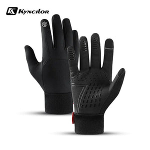 Gants imperméables au toucher froid