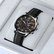 Charger l&#39;image dans la galerie, Men&#39;s Casual Leather Watch
