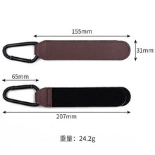 Cargar imagen en el visor de la galería, PU Leather Baby Stroller Hooks
