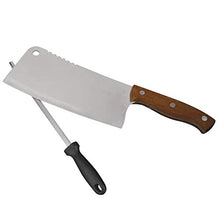 Cargar imagen en el visor de la galería, eZthings Heavy Duty Professional Cutting Cleavers - Razor Sharp with Edge Retention, Stain-Corrosion Resistant for Home Kitchen and Commercial Cookware Restaurant Knives
