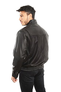 Lambskin Leather Jacket - Men's Lambskin Jacket | Reed Sport Wear