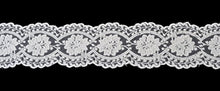 Cargar imagen en el visor de la galería, eZthings Cotton Lace Embroidery Wedding Fabric Trim for DIY Decorating, Floral Designing and Crafts
