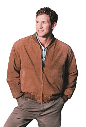 Suede Leather Jacket - Men's Baseball Imported | Reed Sport Wear