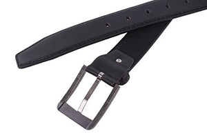 Classic Men's PU Leather Belt for Dress or Casual - Imported
